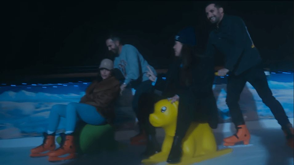 Georgina y su fiesta de Navidad en 'Soy Georgina' (Captura de Netflix)