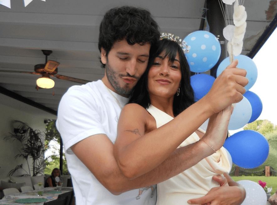  Sebastián Yatra y Aitana, en el cumpleaños de la cantante (redes sociales)