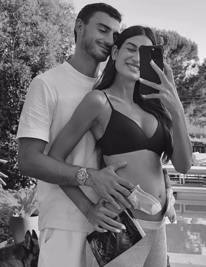 Juan Iglesias y Estela Grande anuncian que serán papás de dos bebés (Instagram)