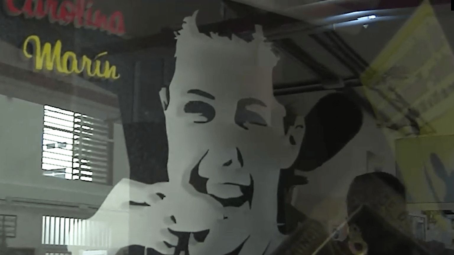  Dibujo de Carolina Marín en Huelva