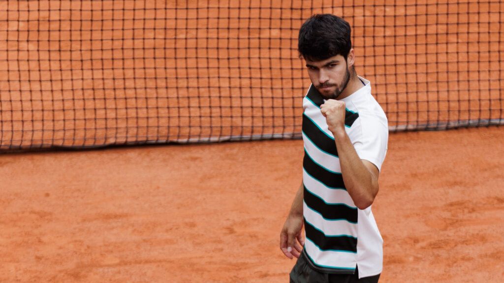  Carlos Alcaraz, en un partido en Roland Garros (Europa Press)