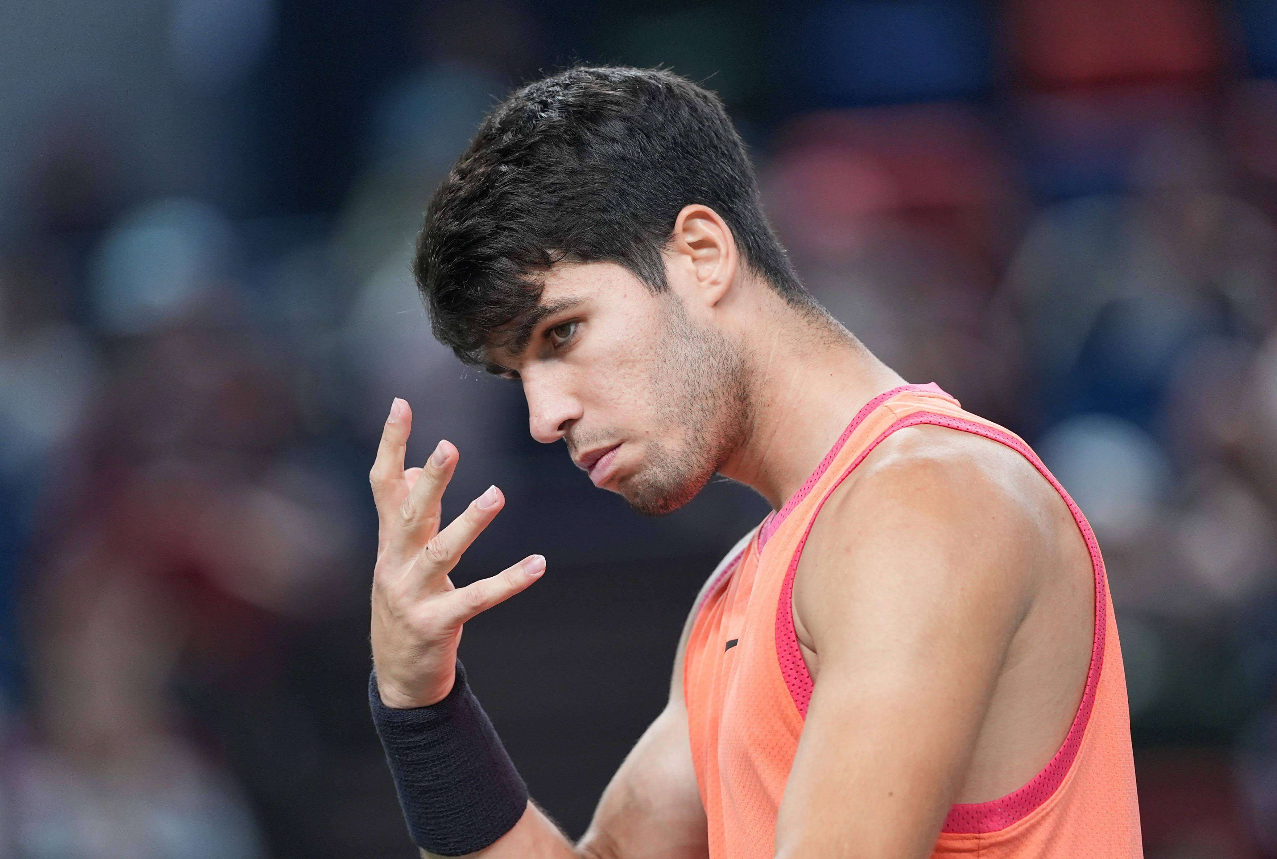  Carlos Alcaraz, en Riyadh.