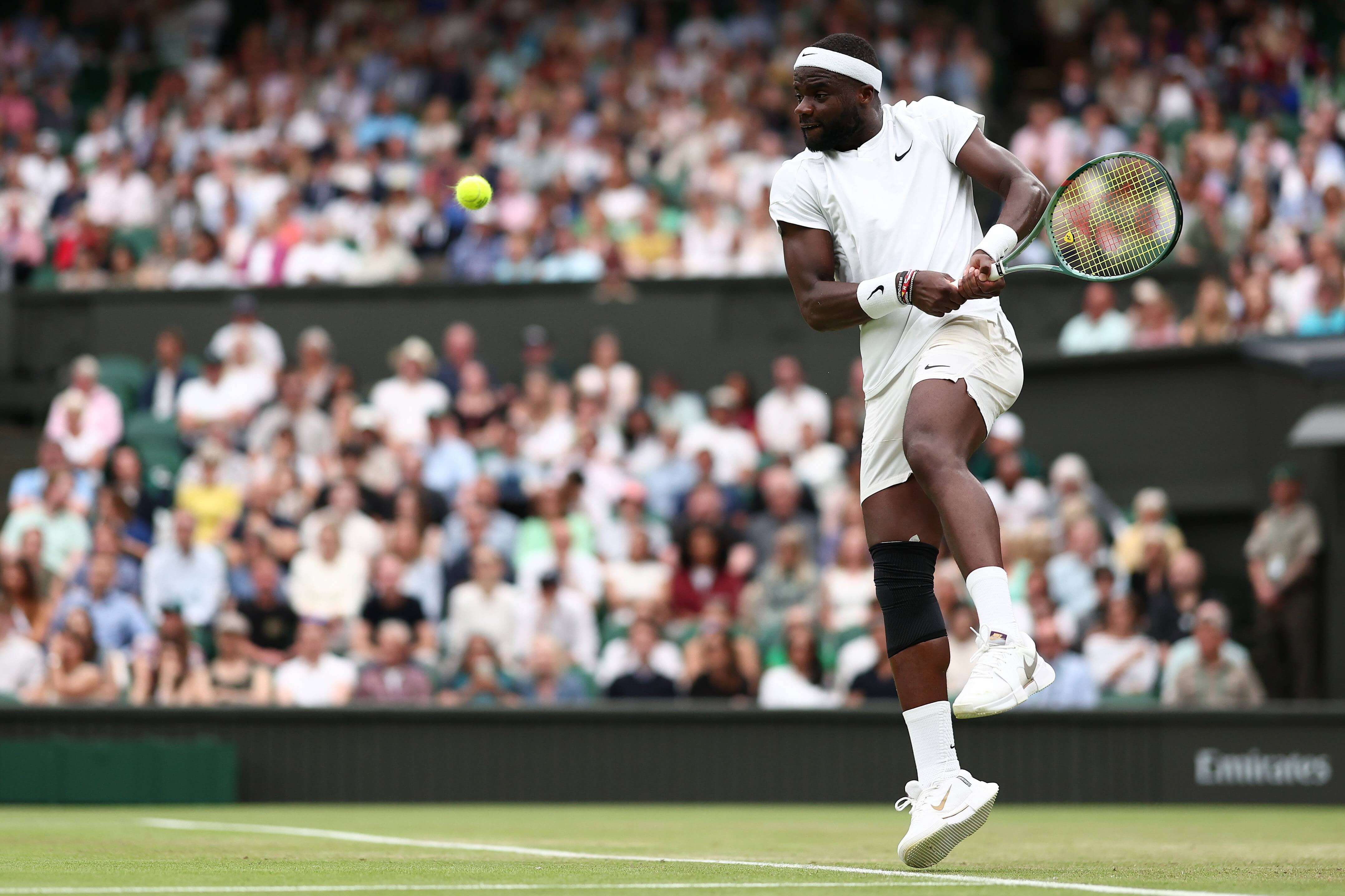  Francis Tiafoe, ante Carlos Alcaraz.