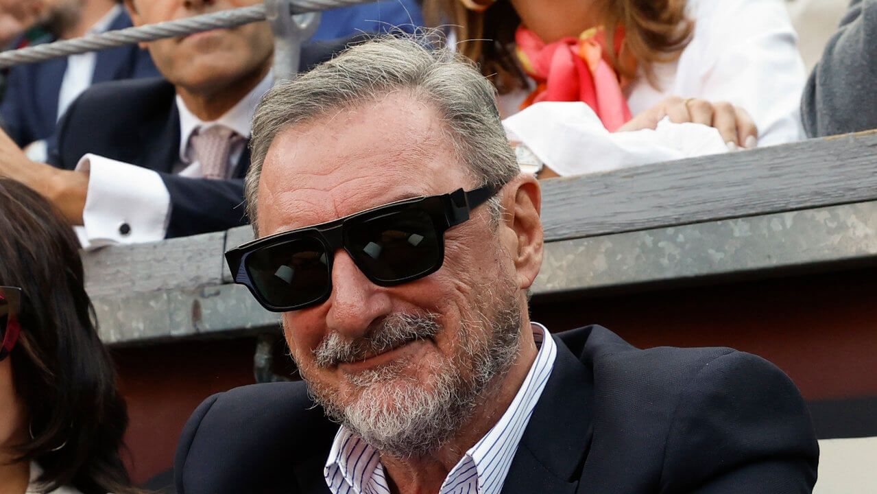  Carlos Herrera, en una corrida de toros.