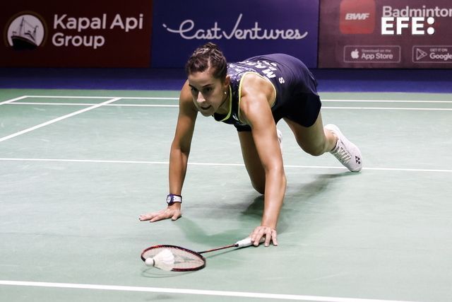  Carolina Marín, en el Abierto de Indonesia.