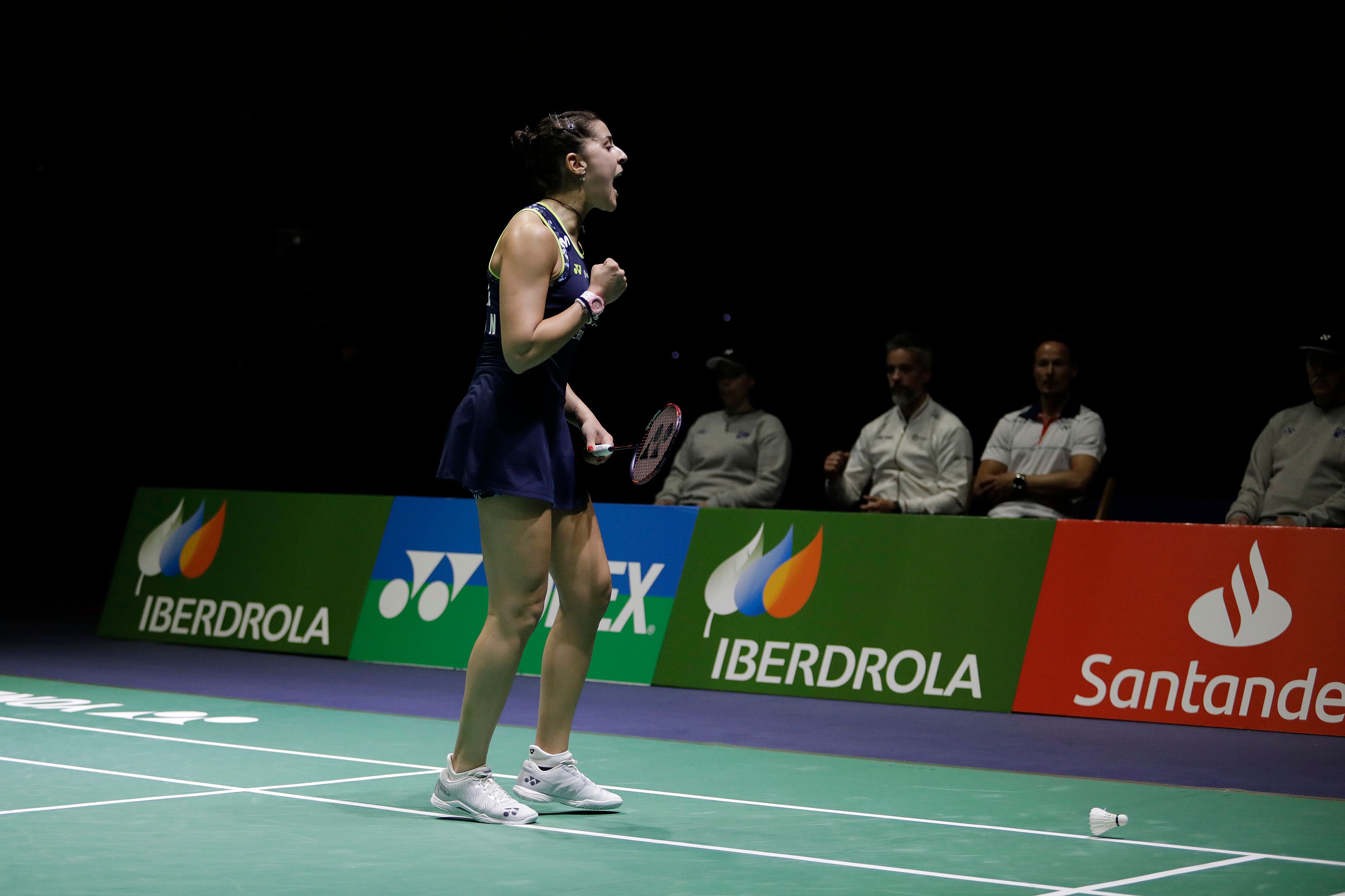  Carolina Marín, con Andalucía siempre por bandera.