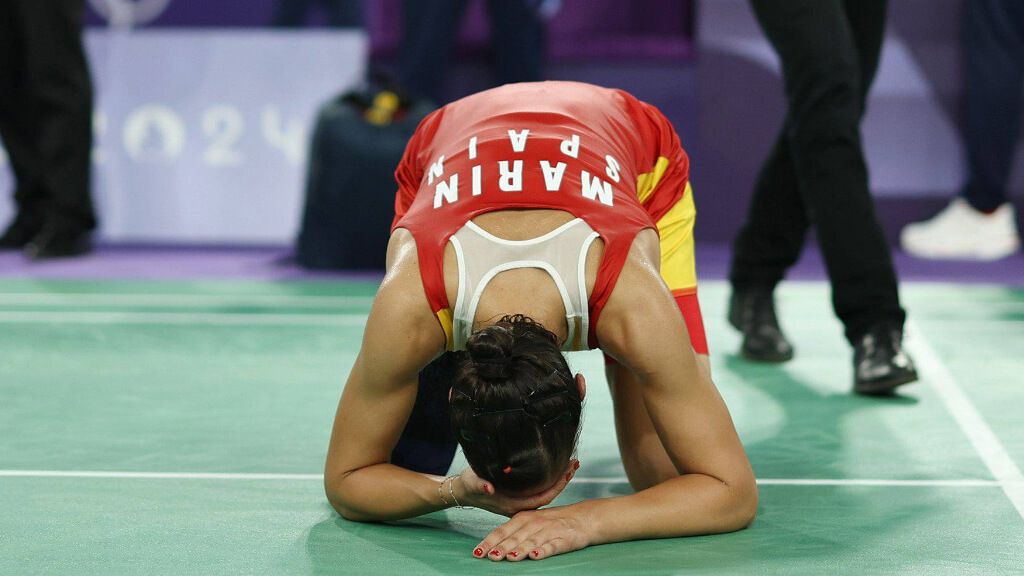  Carlina Marín, lesionada en los Juegos Olímpicos de París (Fuente: Cordon Press)