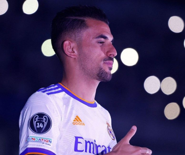  Ceballos, tras ganar la Copa de Europa con el Real Madrid..