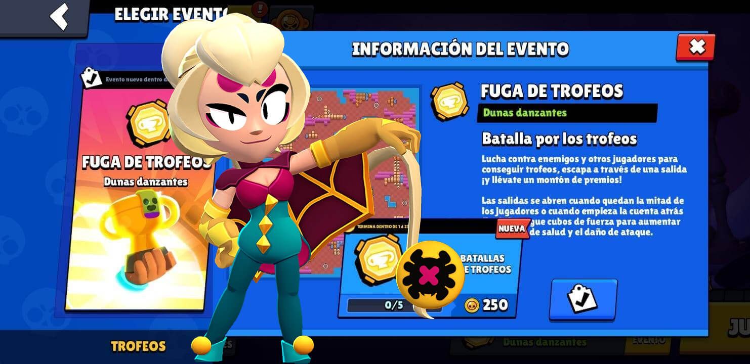  Charlie, el terror de Fuga de Trofeos en Brawl Stars