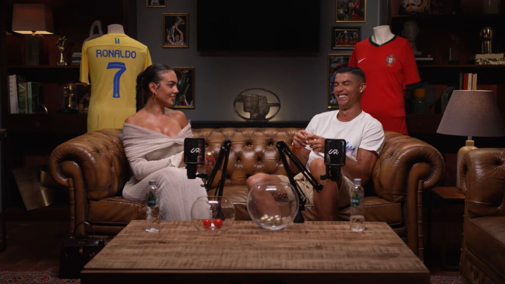  Cristiano Ronaldo y Georgina Rodríguez (Fuente: YouTube)