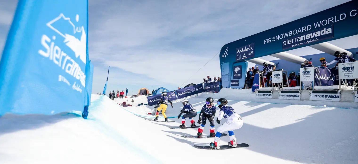  Copa del Mundo de SBX en Sierra Nevada.