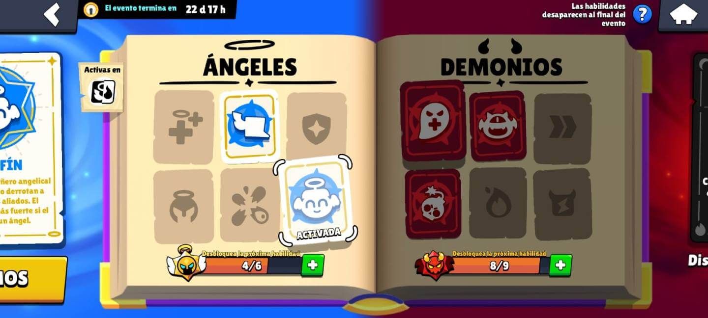  El Códice Maldito de Ángeles contra Demonios en Brawl Stars
