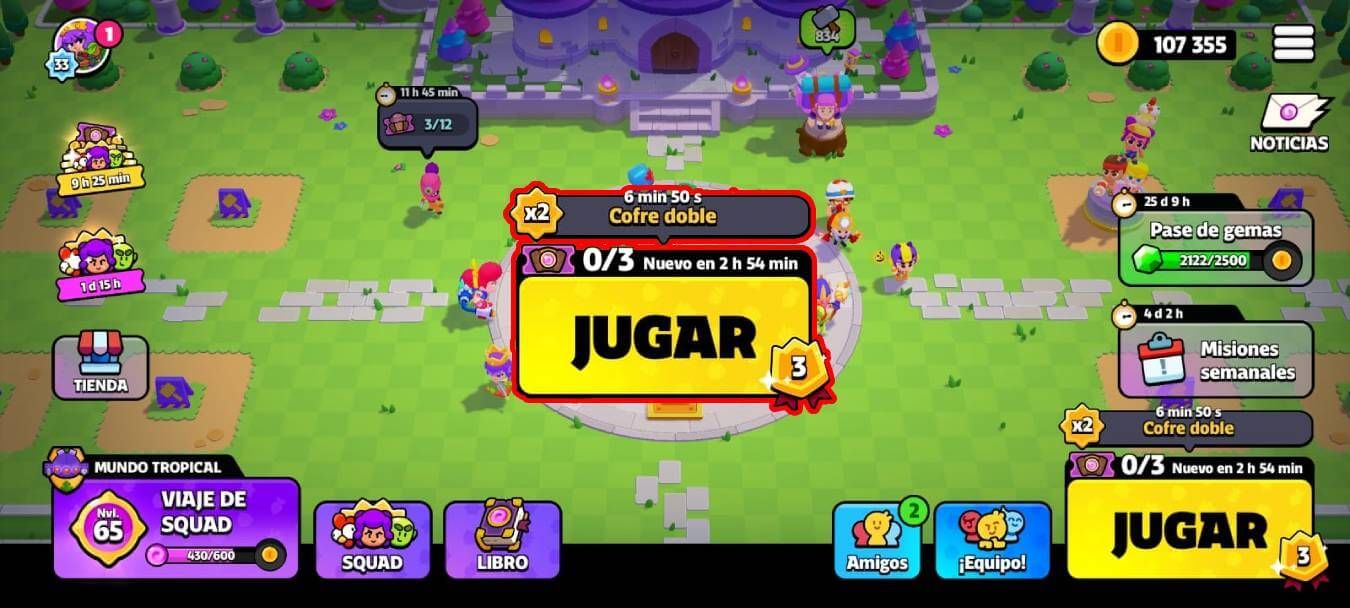 El cofre doble de Squad Busters