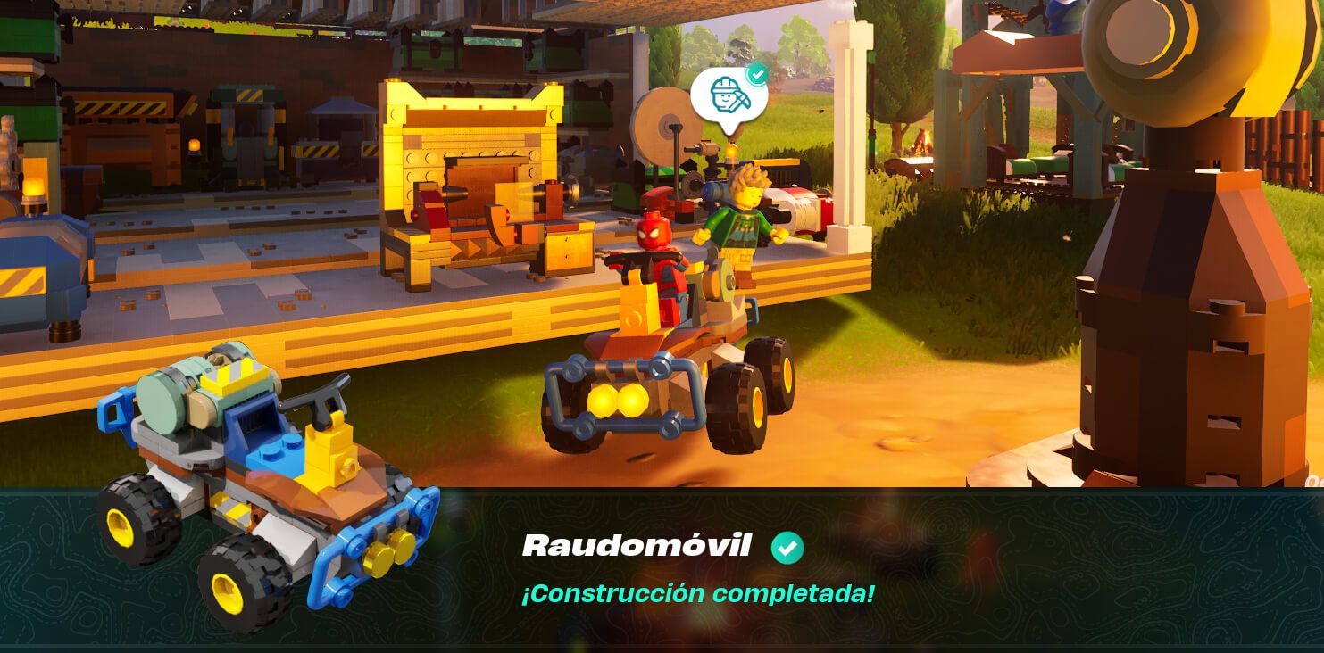  El Raudomóvil, primer vehículo en LEGO Fortnite
