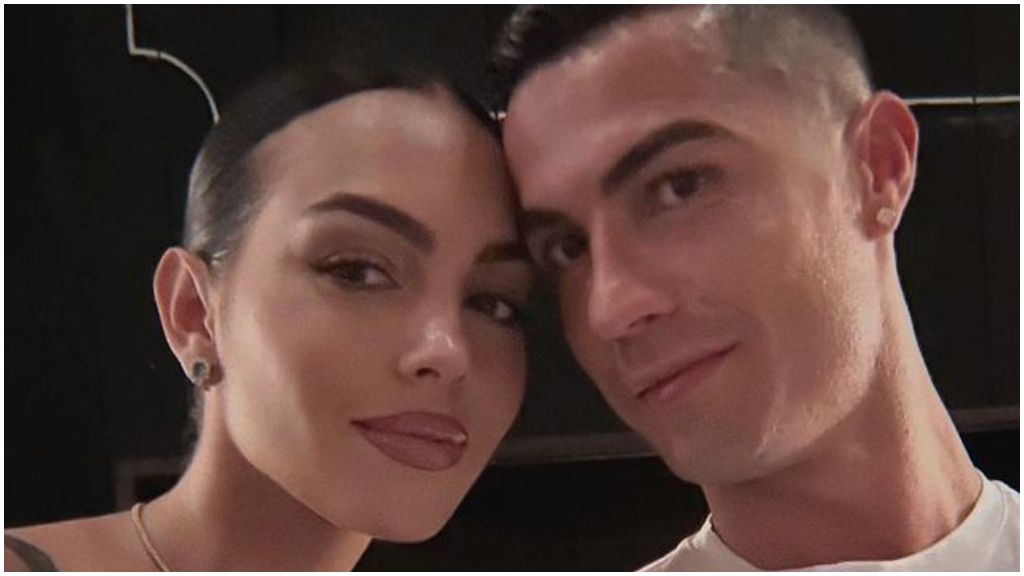  Cristiano y Georgina. juntos en un acto en Madrid