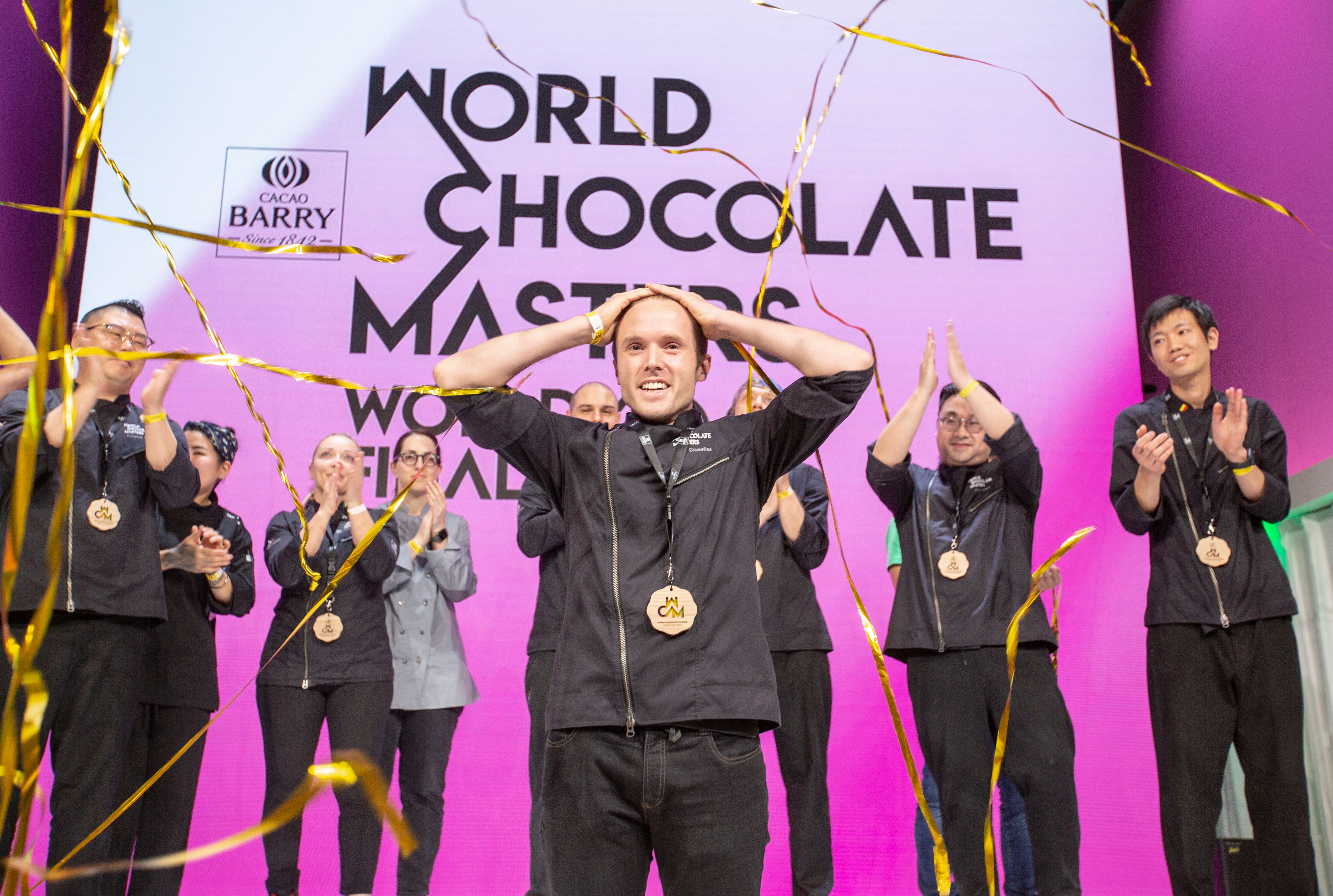  Lluc Crusellas se proclamó ganador de la World Chocolate Master 2022.