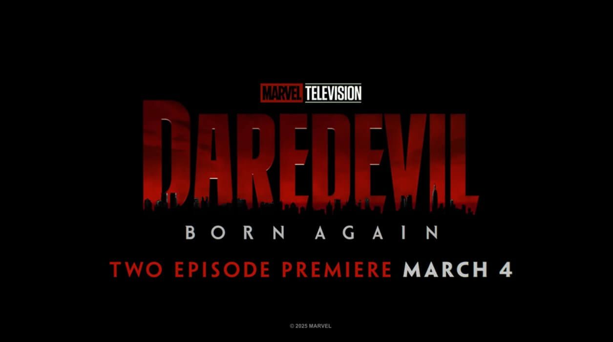Daredevil Born Again confirma su estreno con seis capítulos en cuatro semanas.