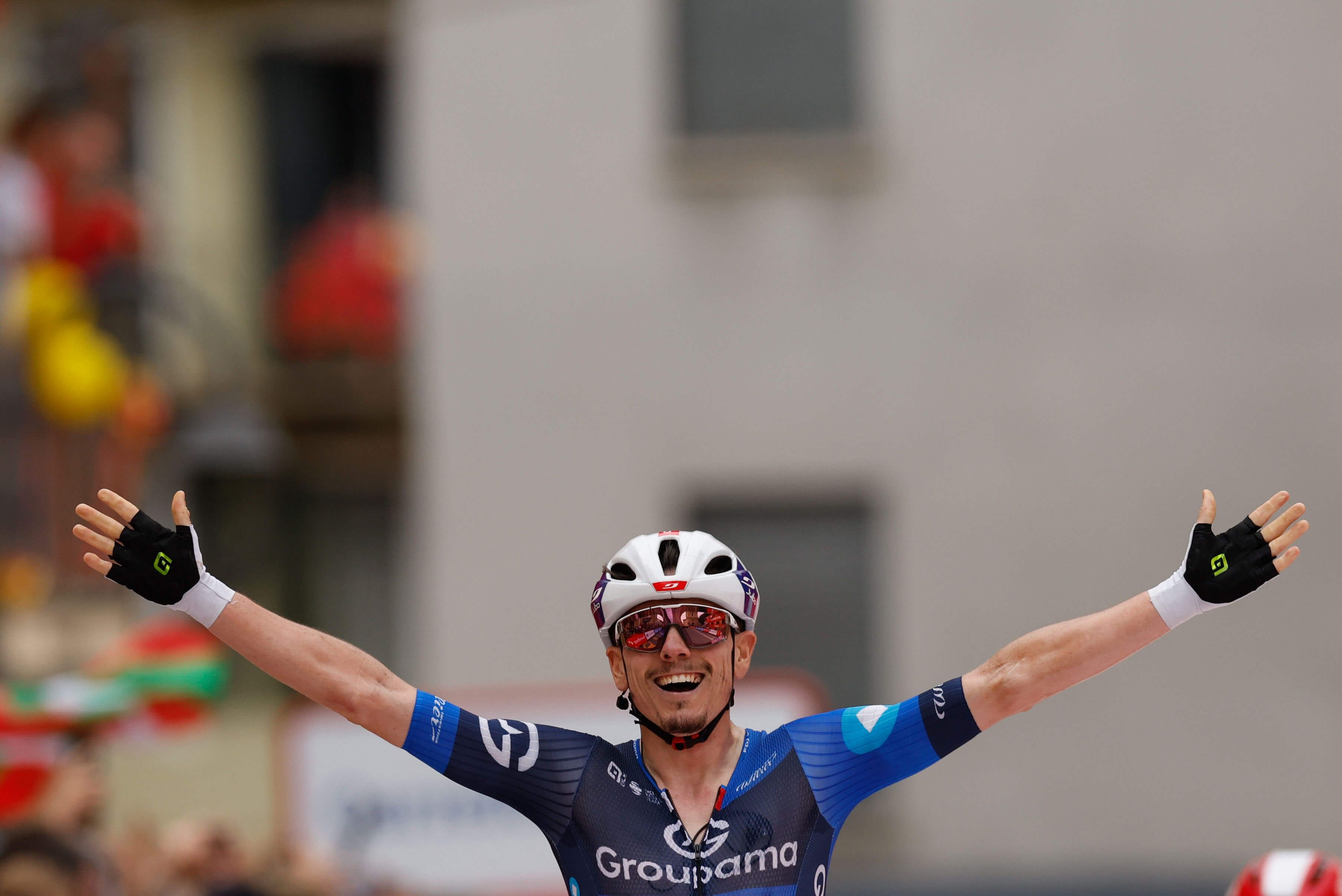  David Gaudu, ganador de la tercera etapa de La Vuelta.