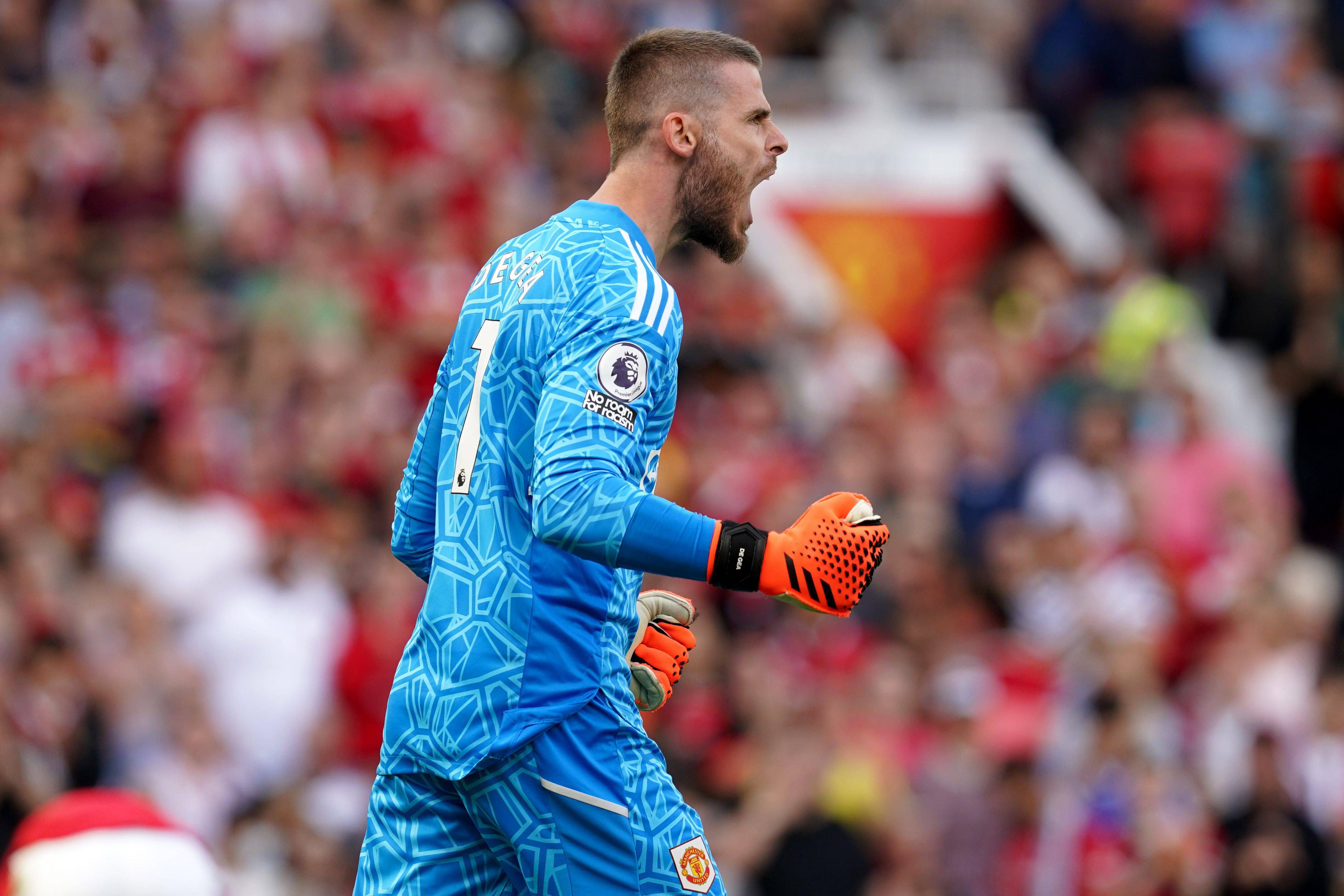  De Gea en un encuentro con el Manchester United (Cordon Press)