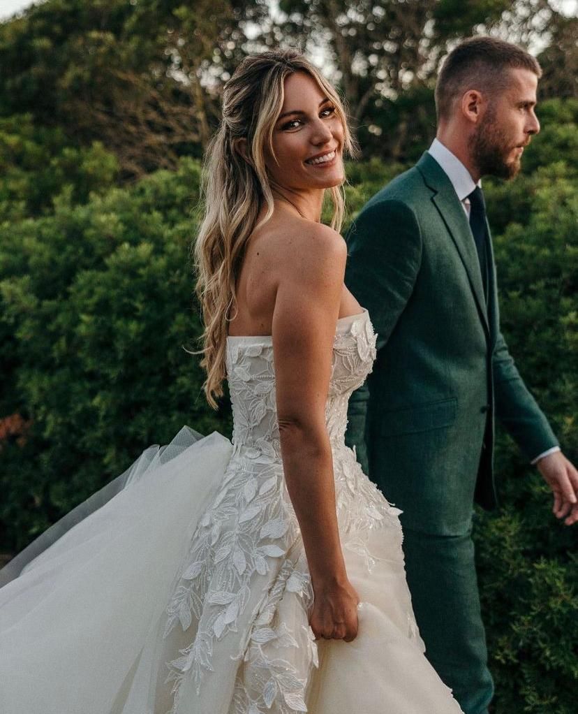  De Gea y Edurne en su boda (@edurnity)