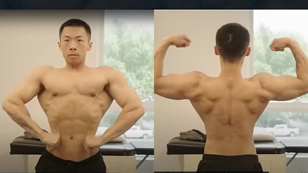  Deportista 100 días después de usar química