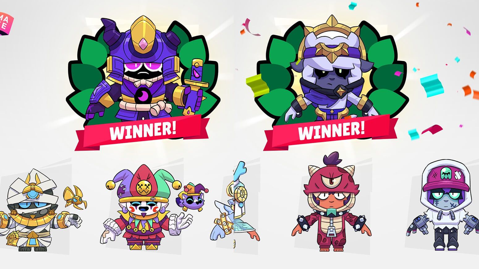  Desert Samurai Gene y Nightmare Sandy en Brawl Stars