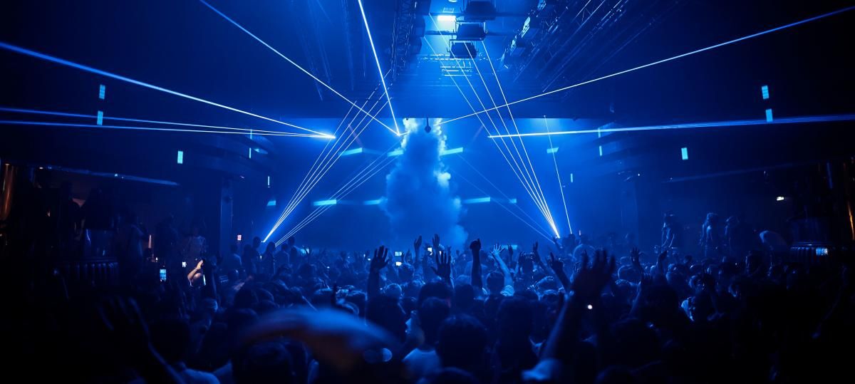  Show en una discoteca en Ibiza.