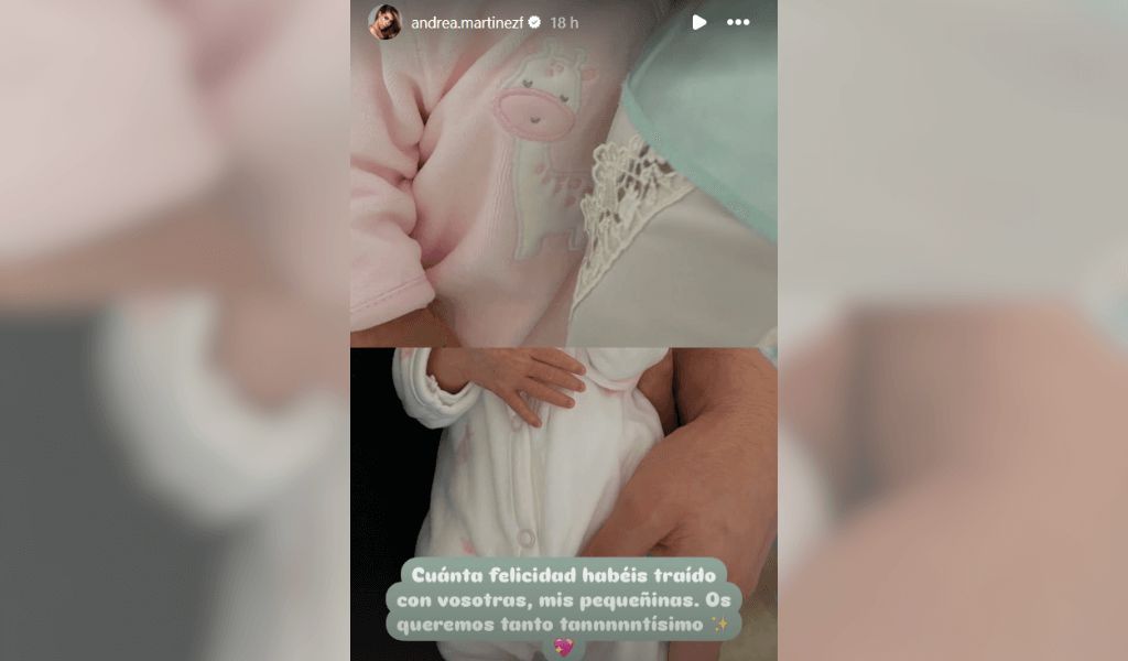  Andrea Martínez, pareja de Kepa Arrizabalaga, en redes sociales (Captura de Instagram)