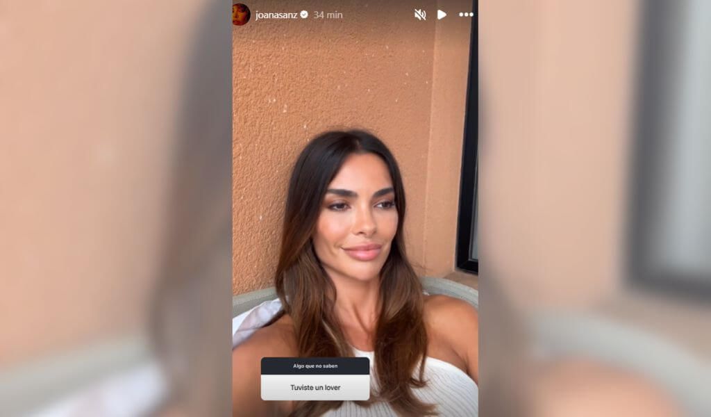  Joana Sanz en un Q&A en sus redes sociales
