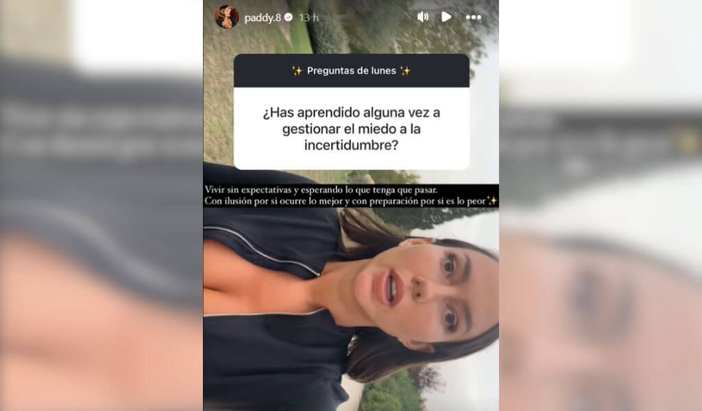  Paddy Noarbe en su cuenta de Instagram