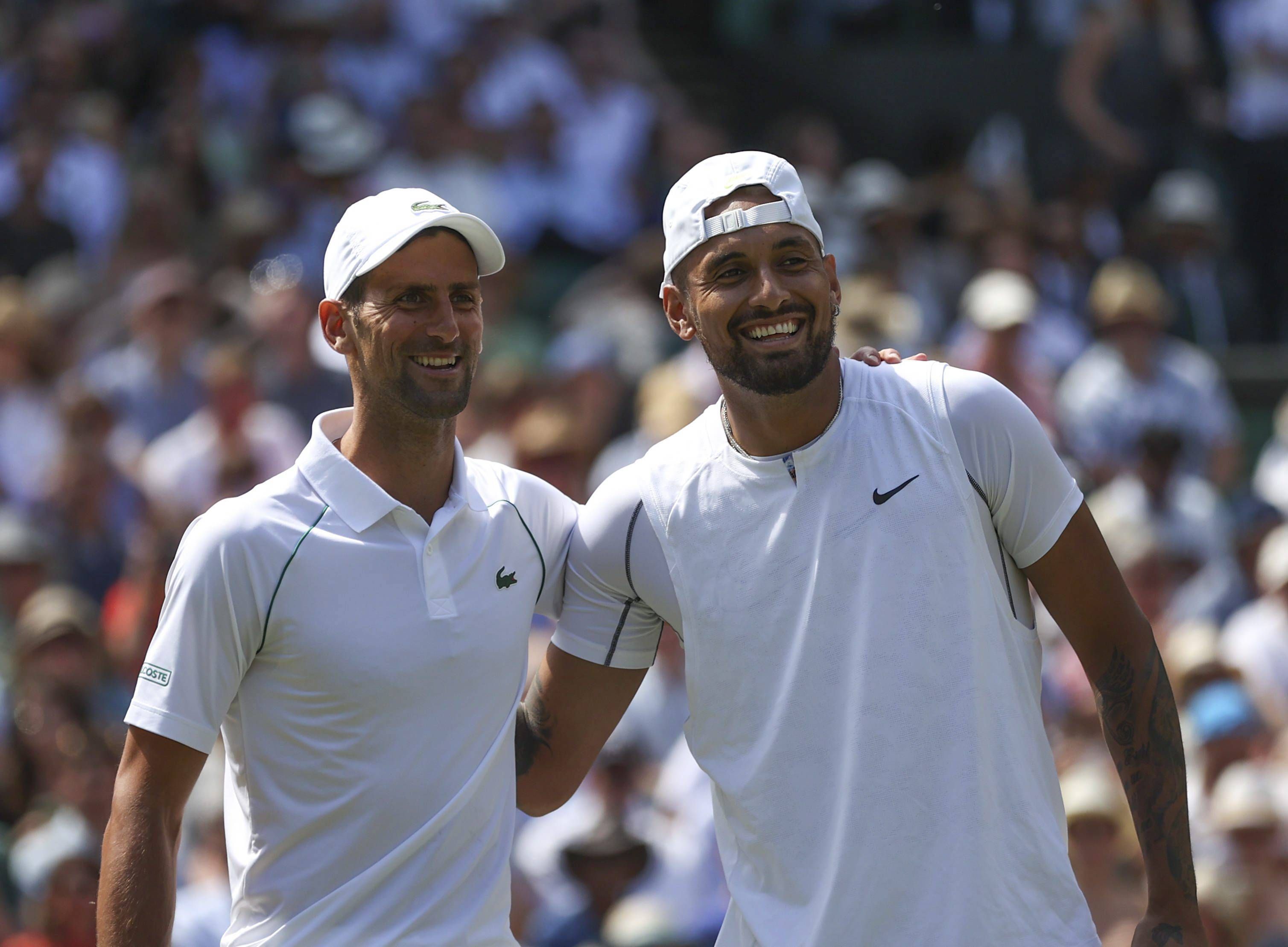  Djokovic y Kyrgios en la final de Wimbledon