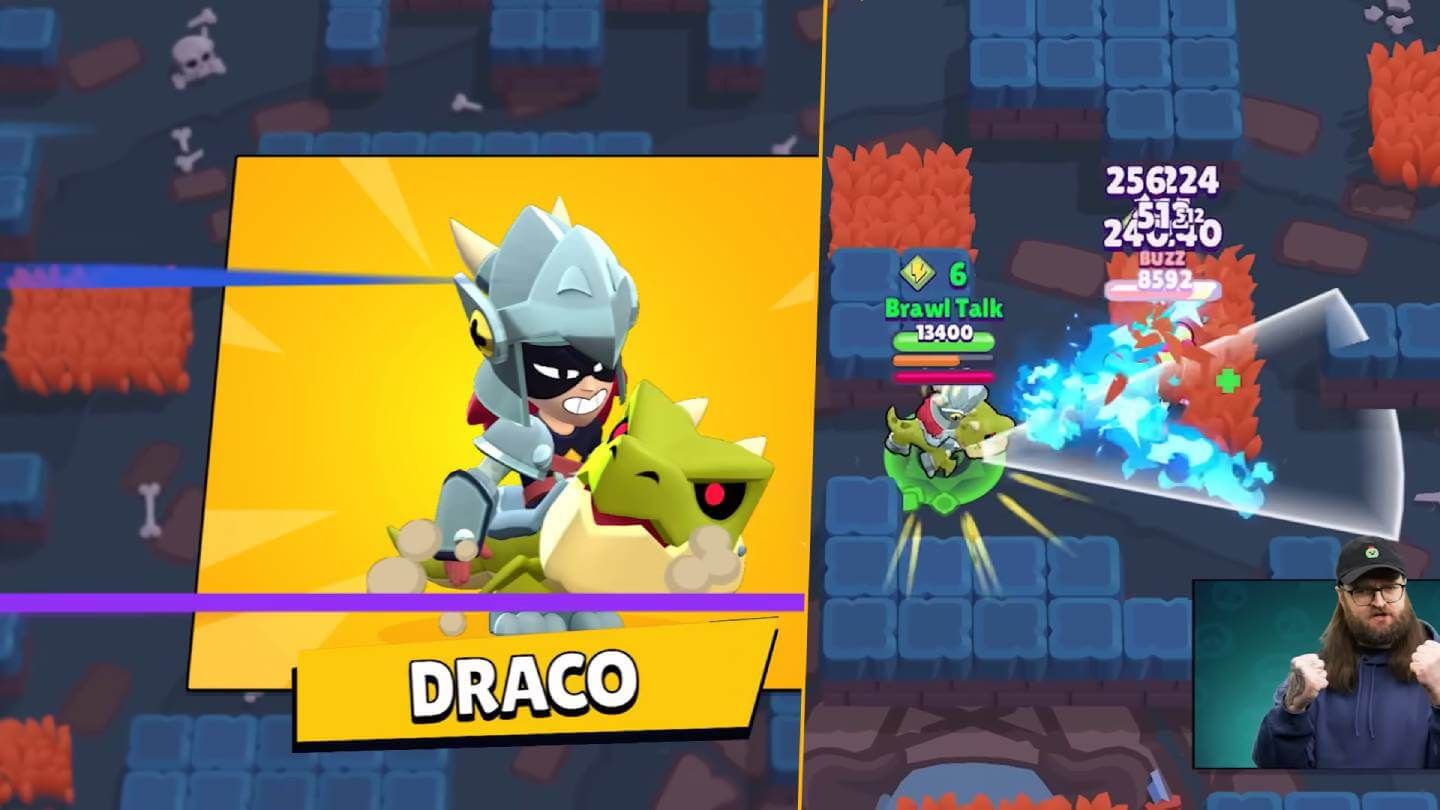 Draco, el nuevo brawler legendario de Brawl Stars