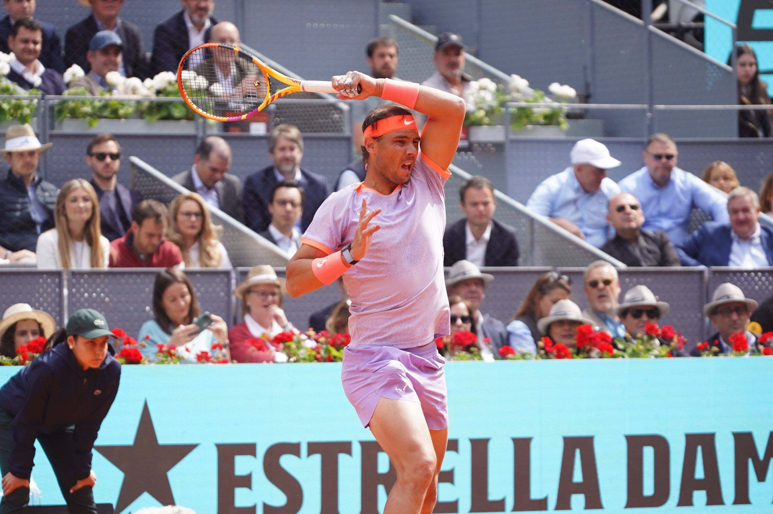  Rafa Nadal, en el Mútua Madrid Open.