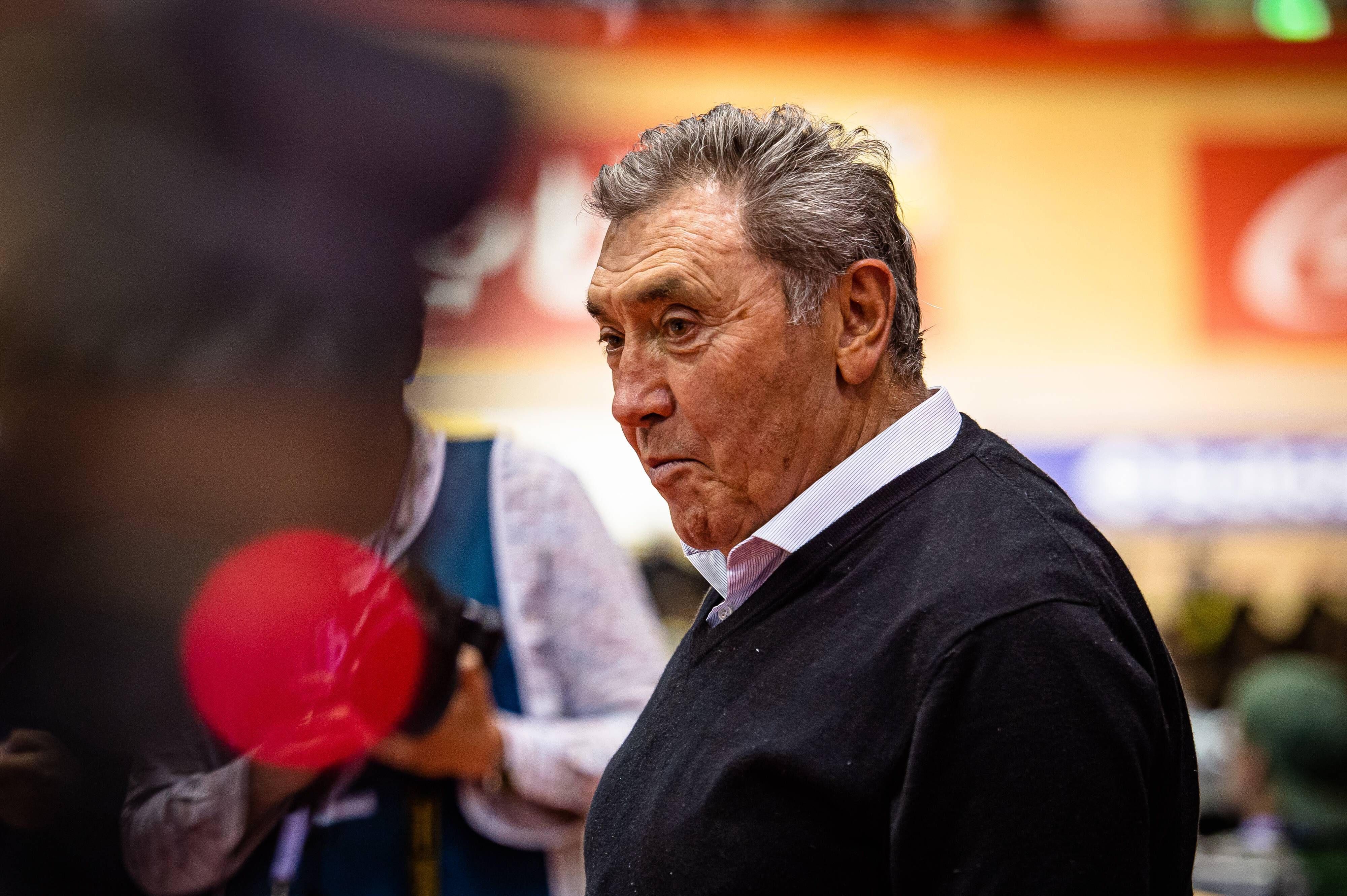  Eddy Merckx, exciclista profesional.
