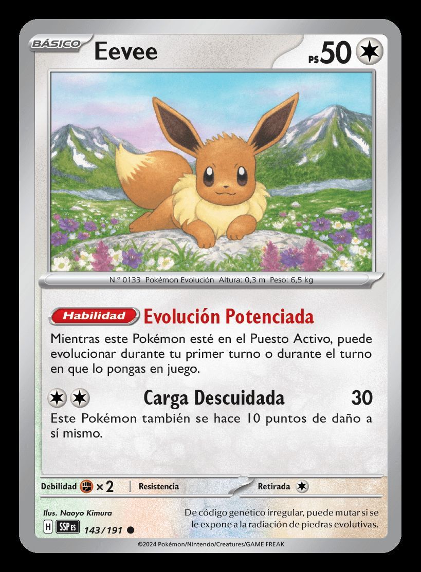 La nueva carta de Eevee con habilidad cambia por completo la perspectiva para sus evoluciones en JC