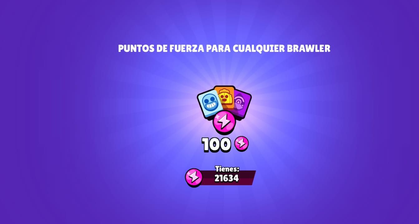 El exceso de puntos de fuerza en Brawl Stars