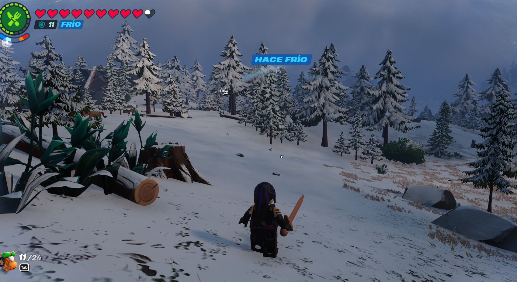  El frío y el calor, un problema en LEGO Fortnite