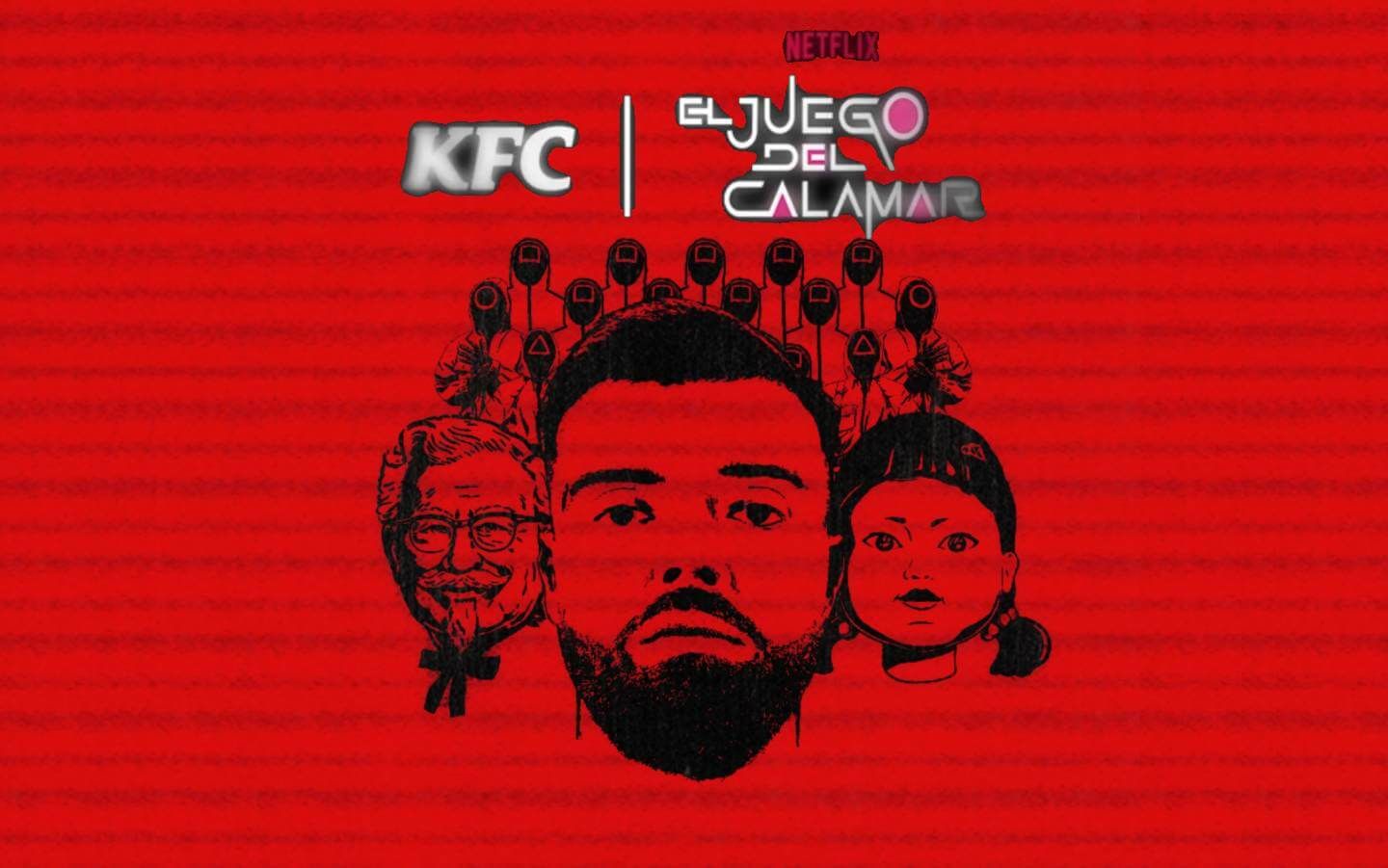  El Juego del Calamar de Ibai Llanos, en colaboración con Netflix y KFC