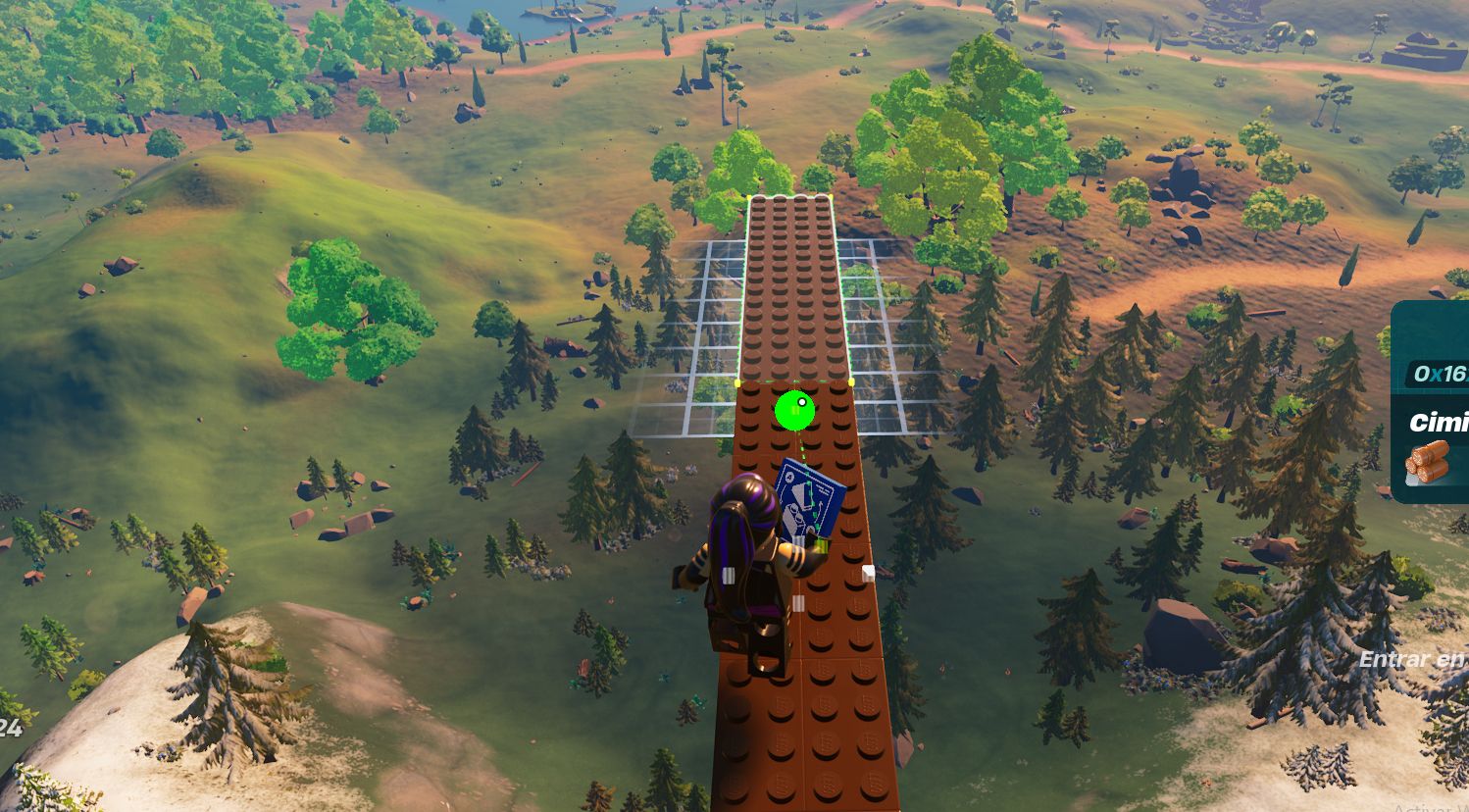  El Modo Fijación, obligatorio en las construcciones de LEGO Fortnite