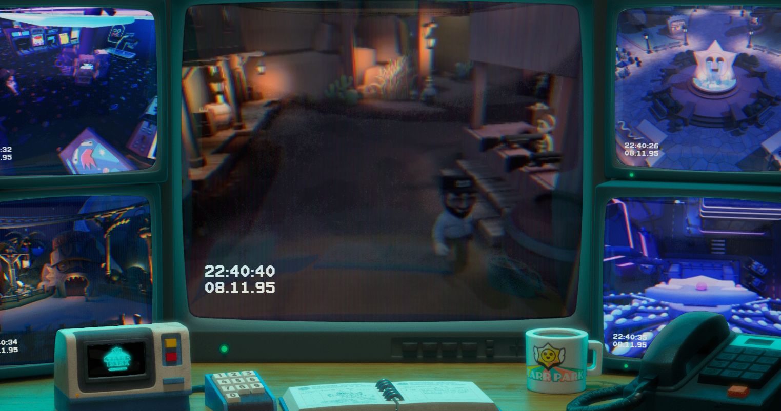  El nuevo brawler se esconde en la seguridad del Starr Park - Brawl Stars