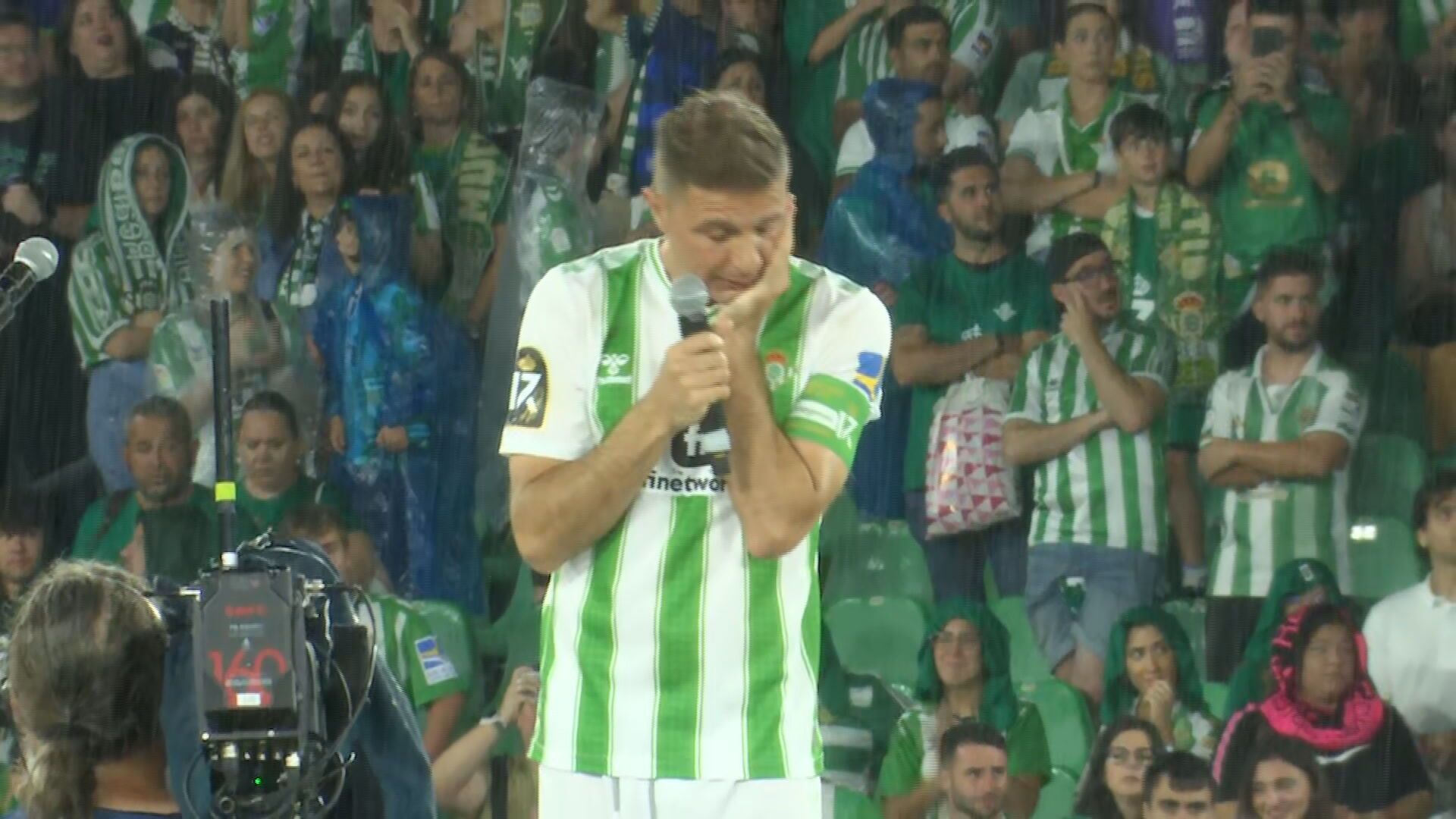 El último discurso de Joaquín Sánchez en el Villamarín