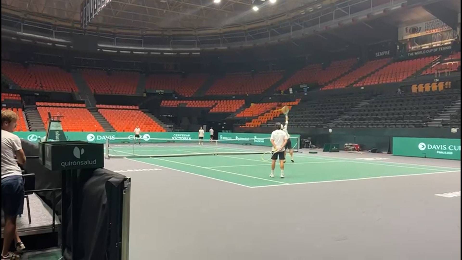 España prepara la davis en Valencia