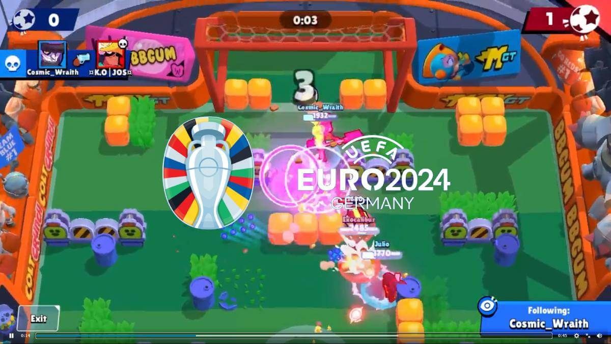  La UEFA Euro 2024 llega a Brawl Stars con desafíos de Balón Brawl