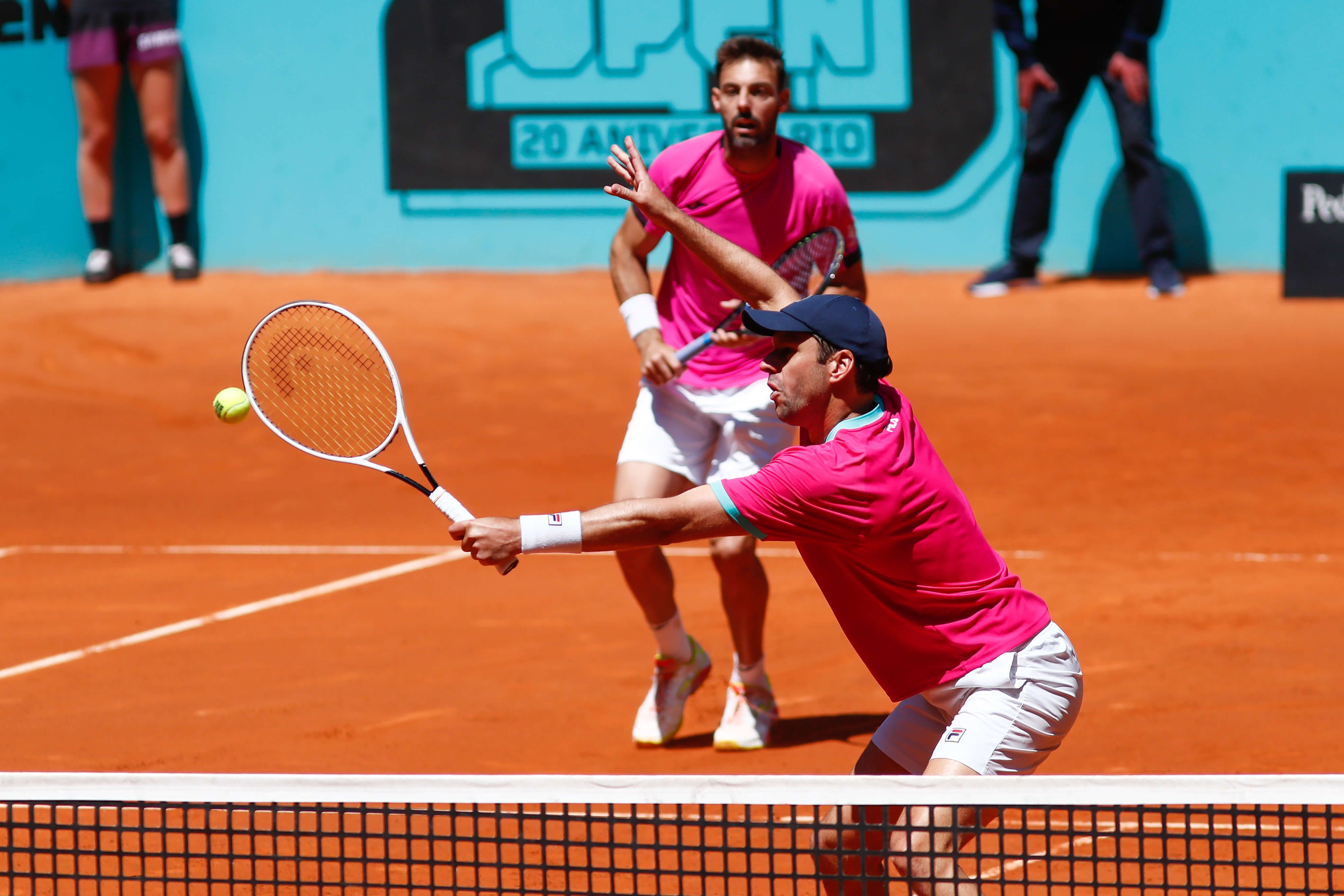 Marcel Granollers y Horacio Zeballos en el Mutua Madrid Open