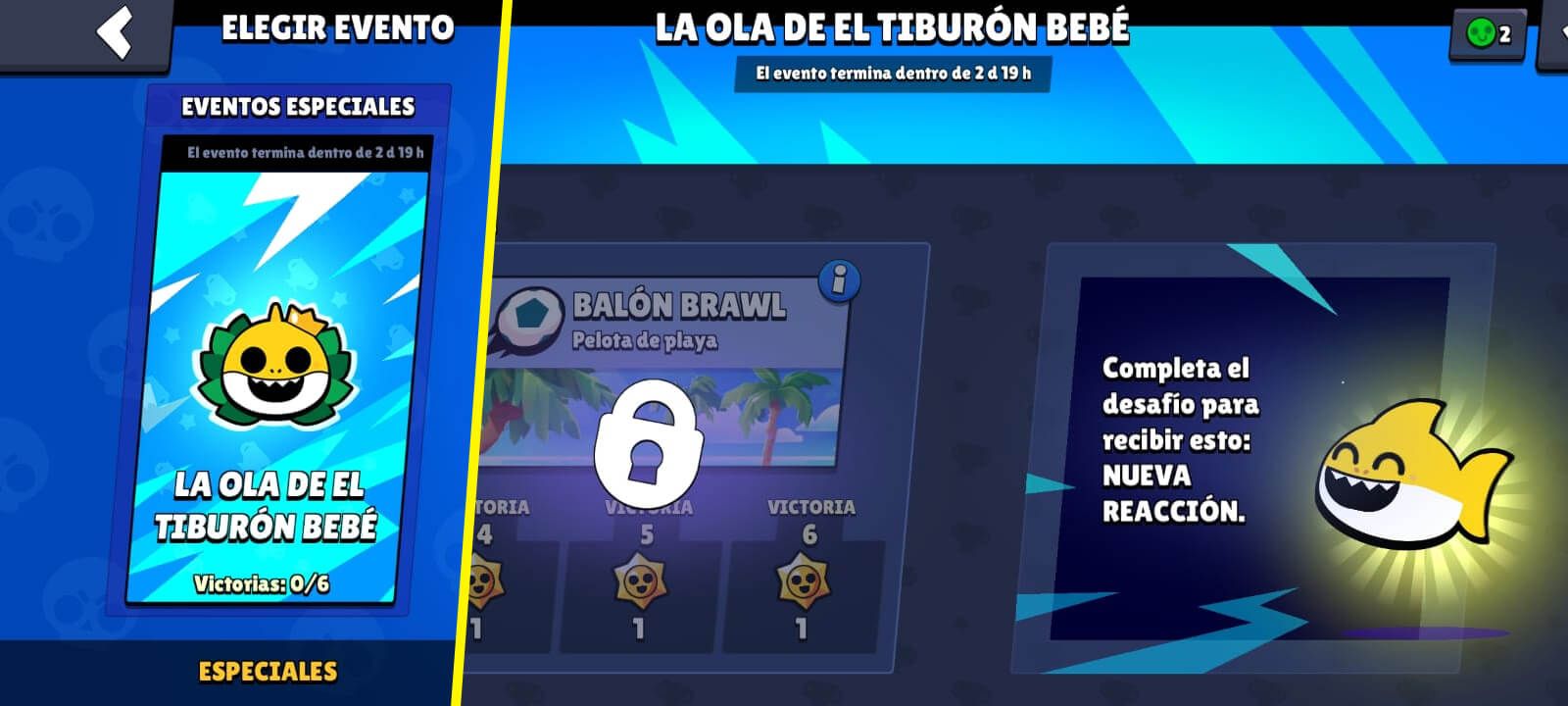  El evento Baby Shark de Brawl Stars