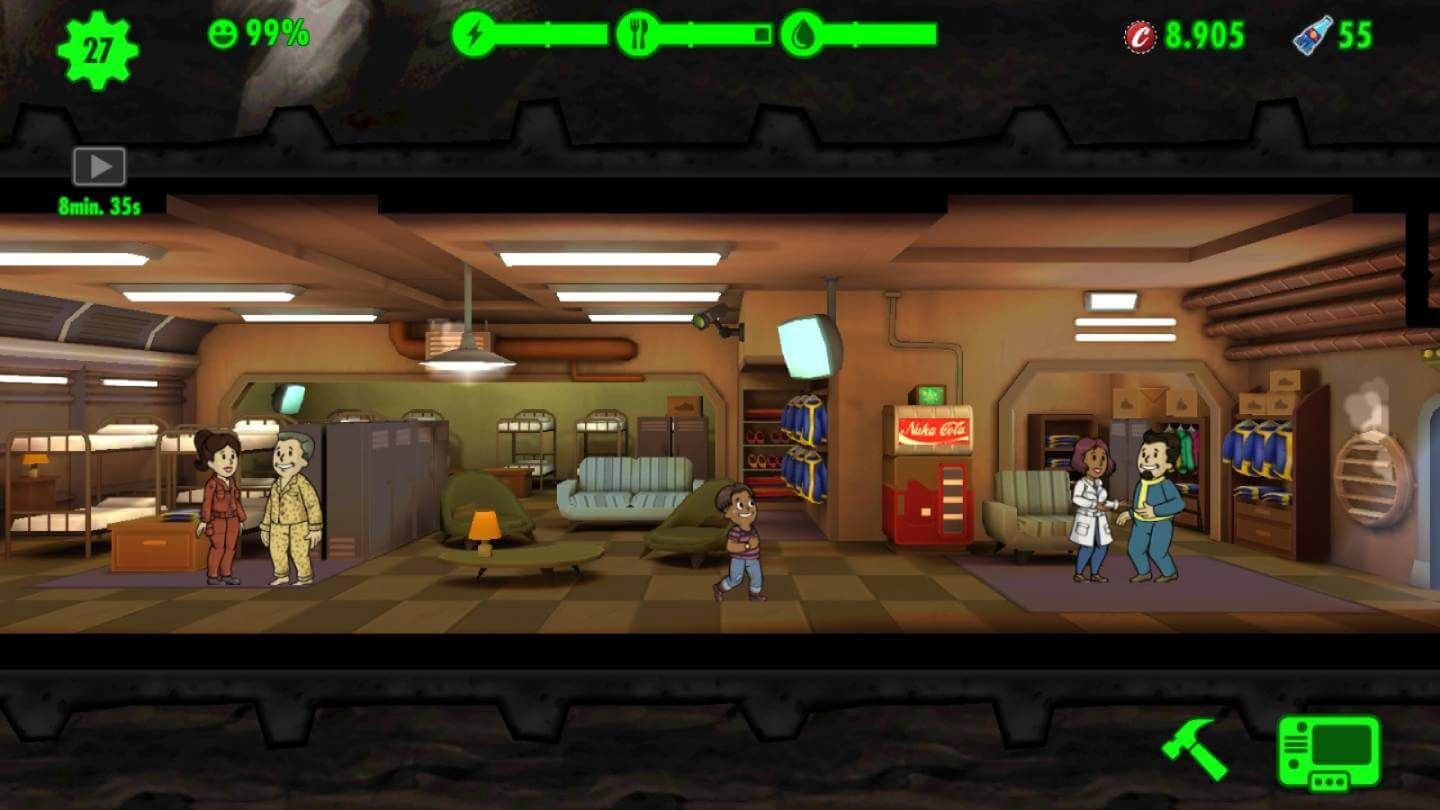 Procrear en Fallout Shelter, una obligación constante
