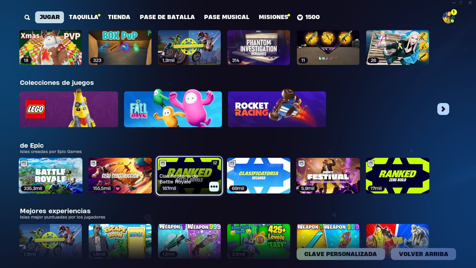 Los diferentes modos de juego de Fortnite