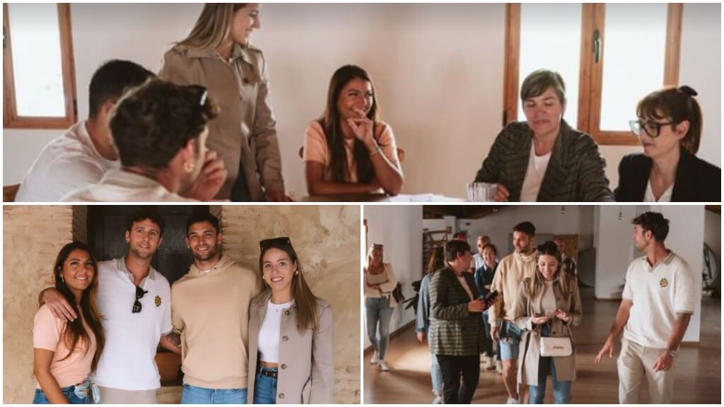 Preparativos de la boda de Hugo Duro y Nerea Martí