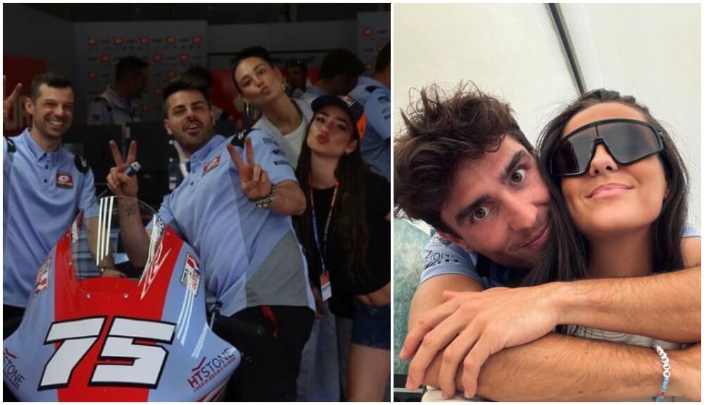  Algunos influencers en el GP de España de MotoGP (Fotos: redes sociales)