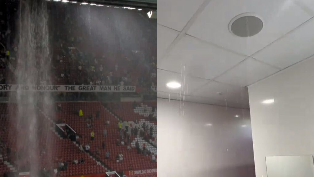  Las goteras de Old Trafford